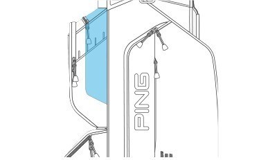 Ping Traverse G Le4 Cartbag, Flieder/Pflaume