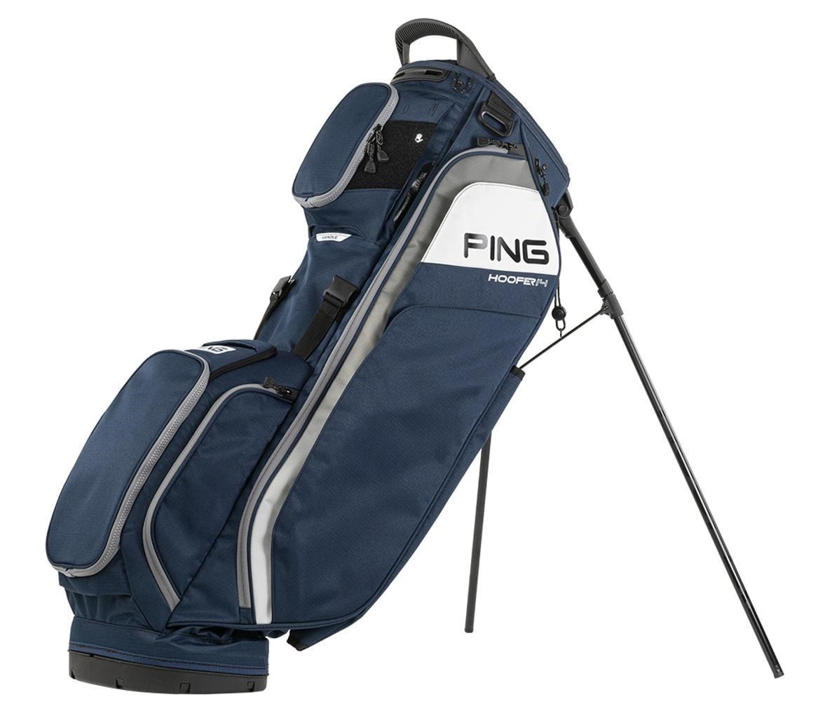 PING Hoofer 14 Carry Standbag, dunkelblau/grau