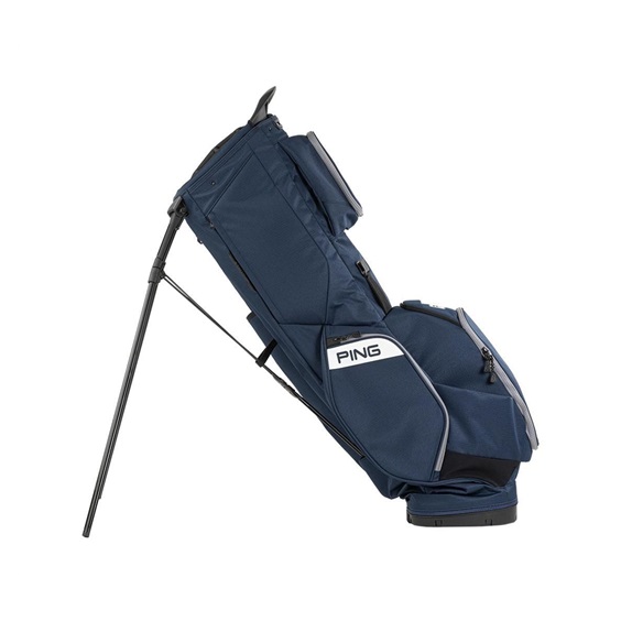 PING Hoofer 14 Carry Standbag, dunkelblau/grau
