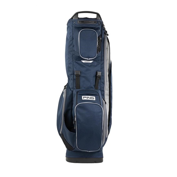 PING Hoofer 14 Carry Standbag, dunkelblau/grau