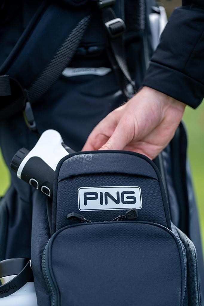 PING Hoofer 14 Carry Standbag, dunkelblau/grau