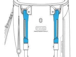 Ping Hoofer Standbag, weiss