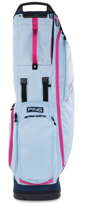 Ping Hoofer Lite 231 Standbag, crystal/navy/malibu rose
