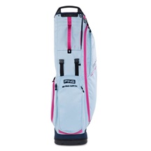 Ping Hoofer Lite 231 Standbag, crystal/navy/malibu rose