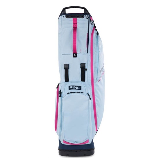 Ping Hoofer Lite 231 Standbag, crystal/navy/malibu rose