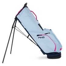 Ping Hoofer Lite 231 Standbag, crystal/navy/malibu rose