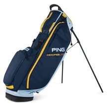 Ping Hoofer Lite 231 Standbag, navy/crystal/lemon