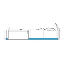 Ping Moonlite carry Standbag, blue isles