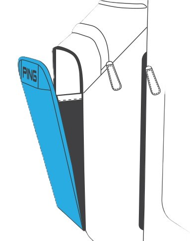 Ping Reserve 254 Standbag, dunkelblau