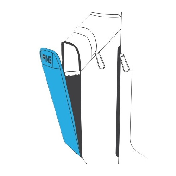 Ping Reserve 254 Standbag, dunkelblau