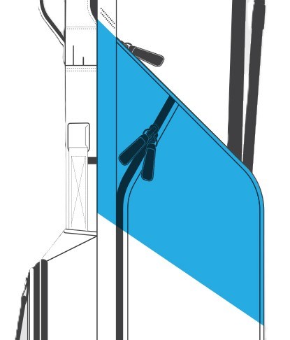 Ping Reserve 254 Standbag, dunkelblau