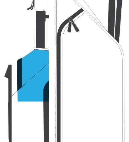 Ping Reserve 254 Standbag, dunkelblau