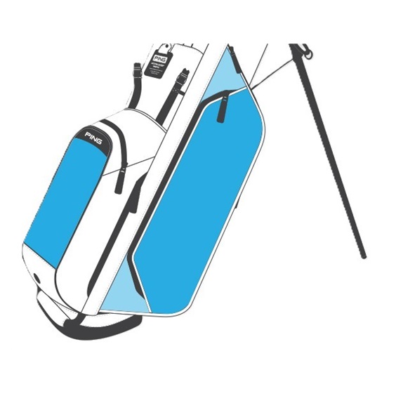 Ping Reserve 254 Standbag, dunkelblau
