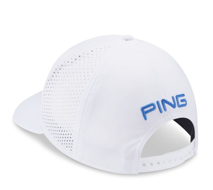 PING Tour Vented Delta Cap, weiss/fresh water