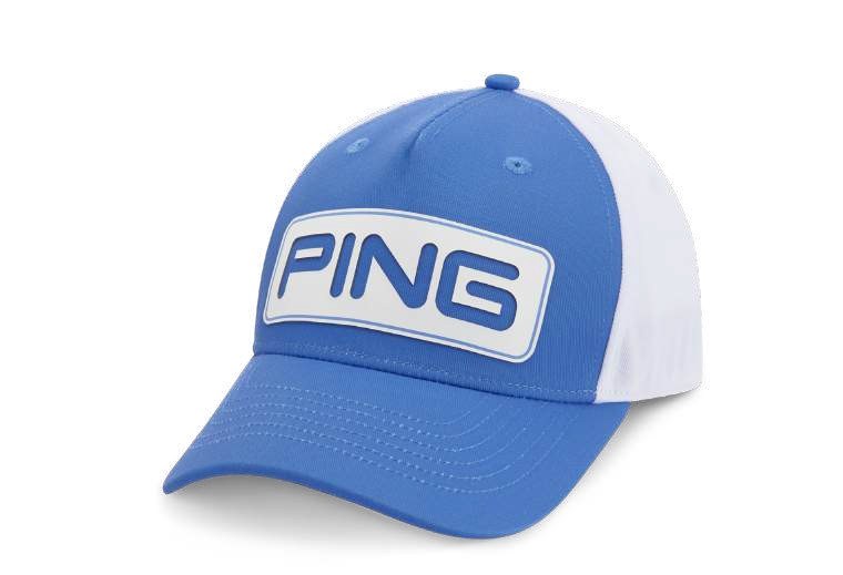 PING Tour Classic czapka z daszkiem, Frischwasser/weiss