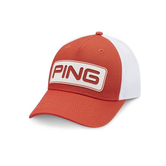 PING Tour Classic Cap, tango/weiss