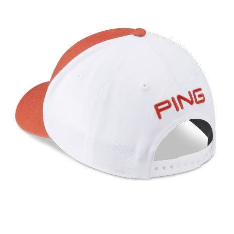 PING Tour Classic Cap, tango/weiss