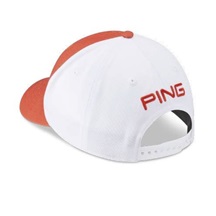 PING Tour Classic Cap, tango/weiss