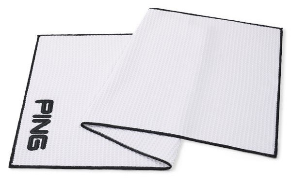 Ping Tour GolfHandtuch, weiss