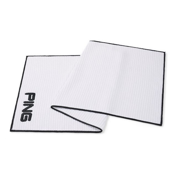 Ping Tour GolfHandtuch, weiss
