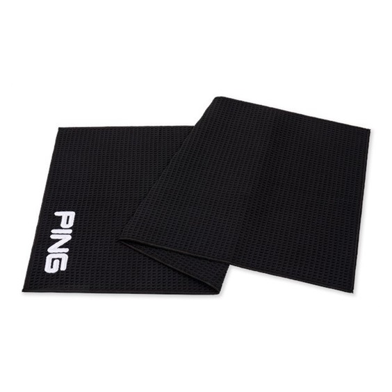 Ping Tour GolfHandtuch, schwarz
