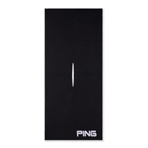 Ping Tour GolfHandtuch, schwarz