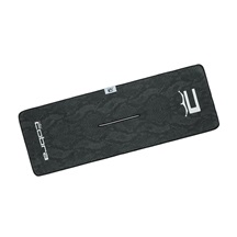 Cobra Snakeskin Golfhandtuch, black snakeskin