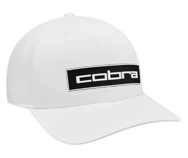 Cobra Tour Tech Herren Cap, weiss