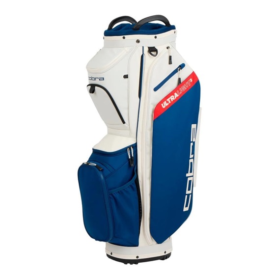 Cobra Ultralight 2 Cartbag, sugared almond/estate blue/pop red