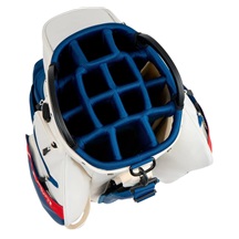 Cobra Ultralight 2 Cartbag, sugared almond/estate blue/pop red