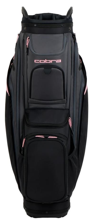 Cobra Ultralight 2 Cartbag, black/rose gold