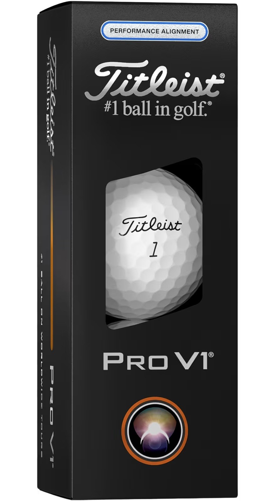 Titleist Pro V1 Performance Alignment Blue Golfbälle