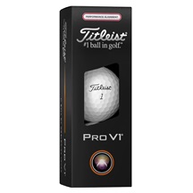 Titleist Pro V1 Performance Alignment Red Golfbälle