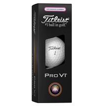 Titleist Pro V1 Performance Alignment Pink Golfbälle