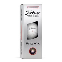 Titleist Pro V1x Performance Alignment Red Golfbälle