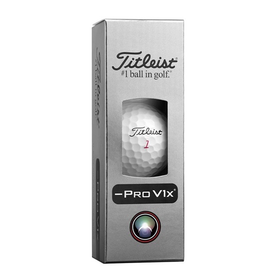 Titleist Pro V1x Left Dash Golfbälle