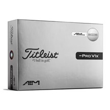 Titleist Pro V1x Left Dash AIM Enhanced Golfbälle