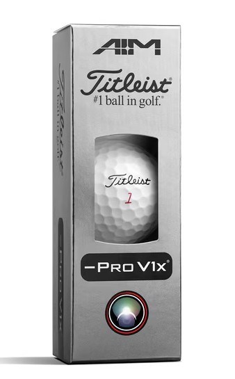 Titleist Pro V1x Left Dash Performance Alignment Black Golfbälle