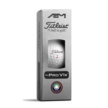 Titleist Pro V1x Left Dash Performance Alignment Black Golfbälle