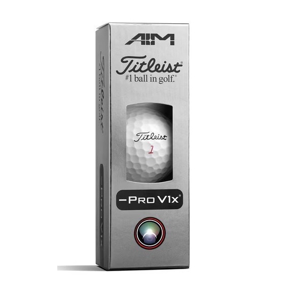 Titleist Pro V1x Left Dash Performance Alignment Black Golfbälle