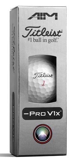 Titleist Pro V1x Left Dash Performance Alignment Blue Golfbälle