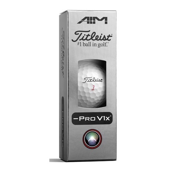 Titleist Pro V1x Left Dash Performance Alignment Blue Golfbälle