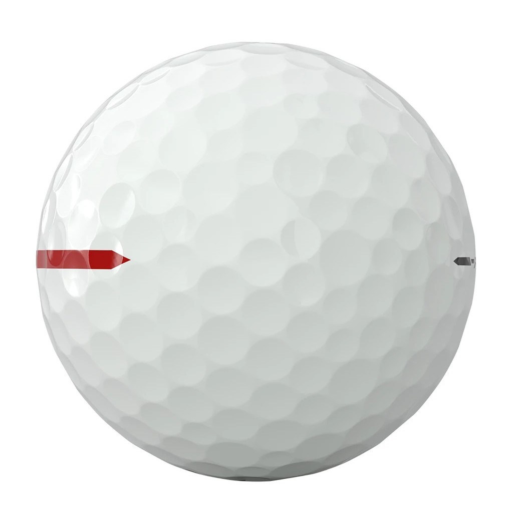 Titleist Pro V1x Left Dash Performance Alignment Red Golfbälle