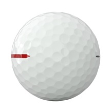 Titleist Pro V1x Left Dash Performance Alignment Red Golfbälle