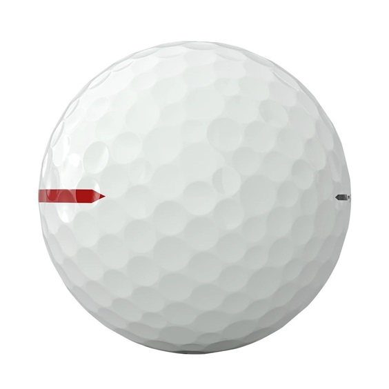 Titleist Pro V1x Left Dash Performance Alignment Red Golfbälle