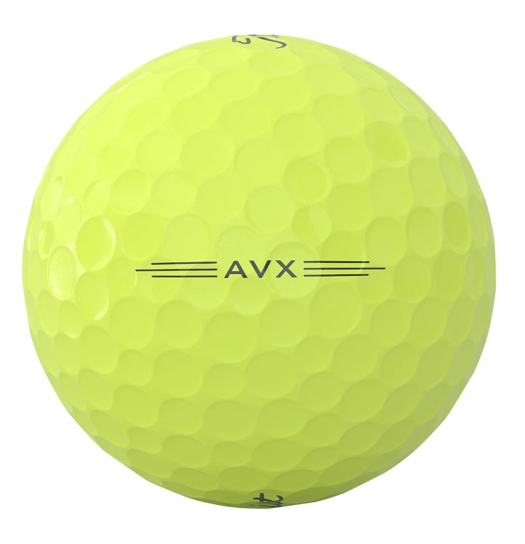 Titleist AVX Golfbälle, gelb