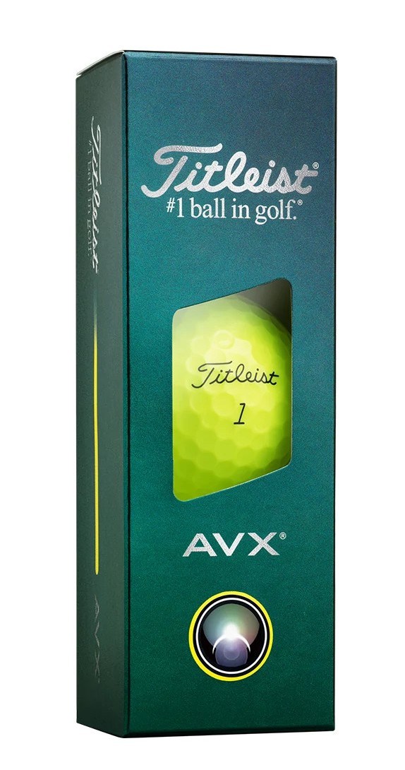 Titleist AVX Golfbälle, gelb