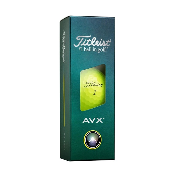Titleist AVX Golfbälle, gelb