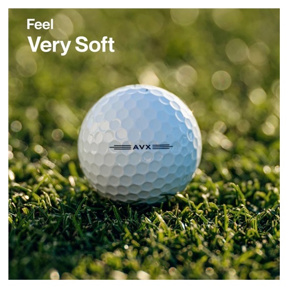 Titleist AVX Golfbälle, gelb