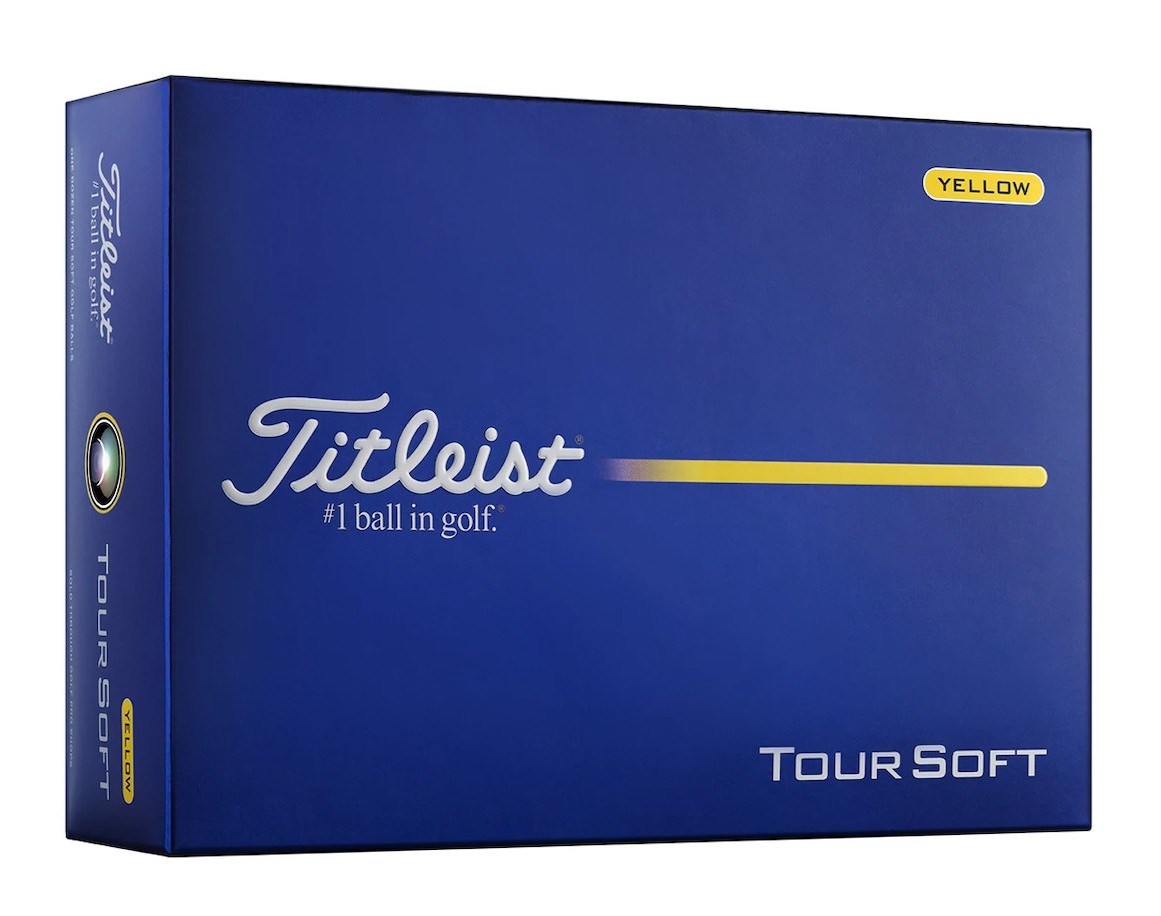 Titleist Tour Soft Golfbälle, gelb
